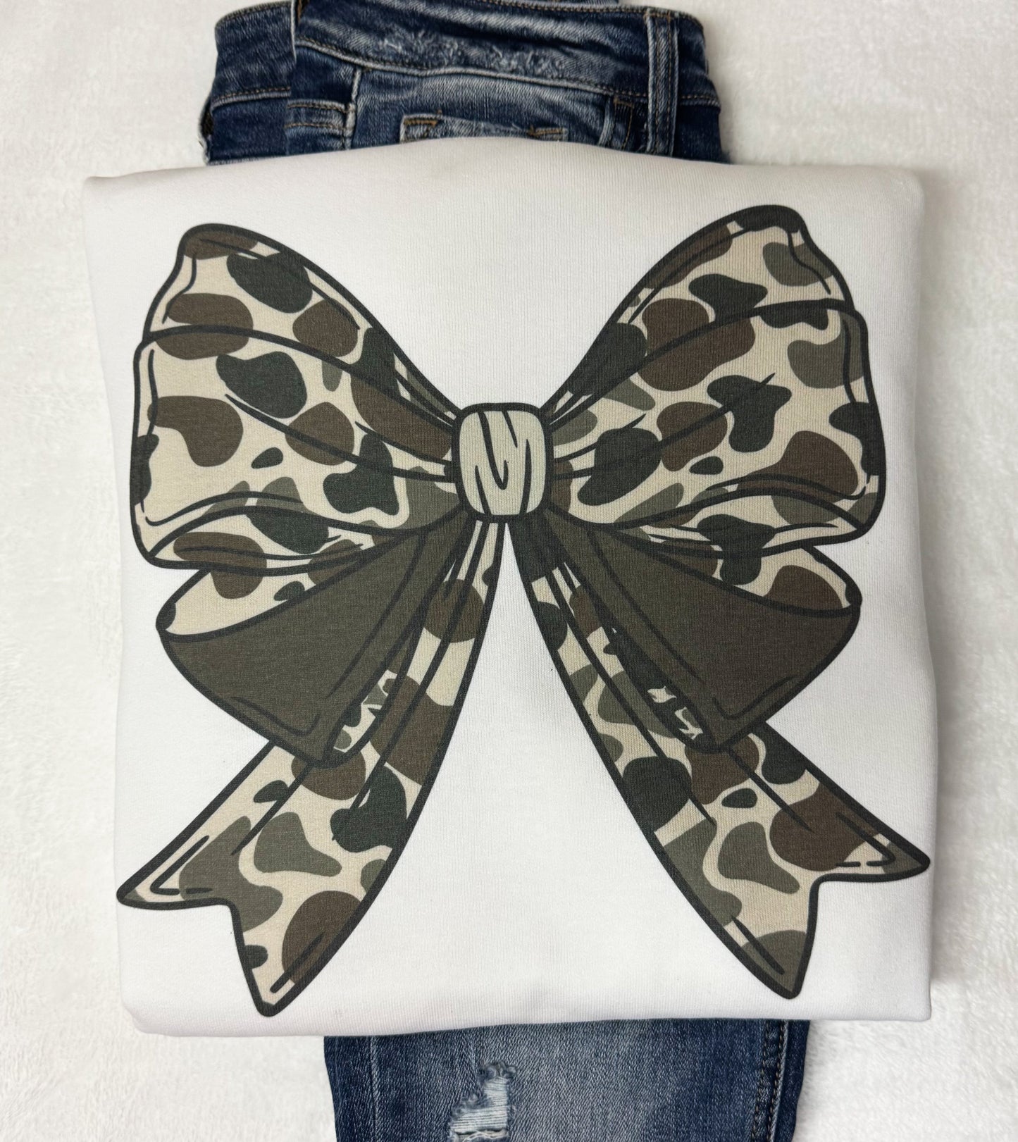 Camo Bow- Sublimation