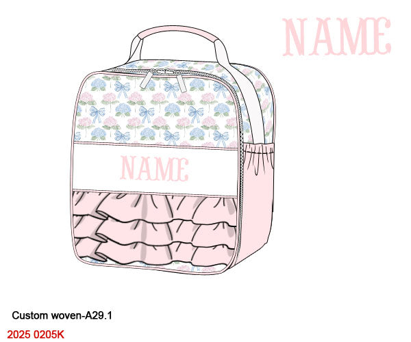 Hydrangeas & Bows Luggage