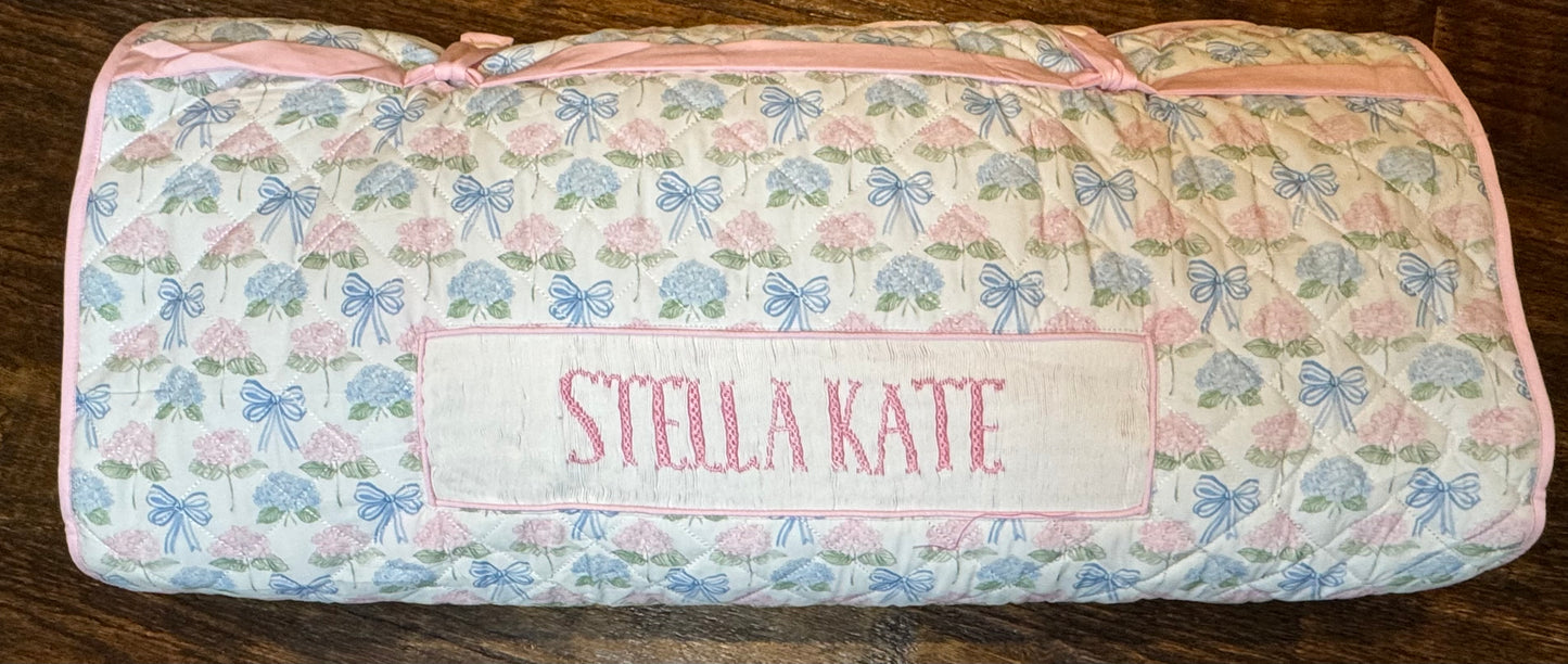 Hydrangeas & Bows Luggage