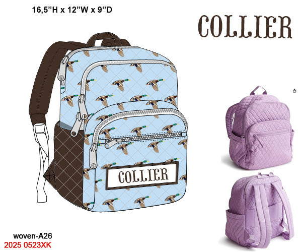 Blue Mallards Luggage