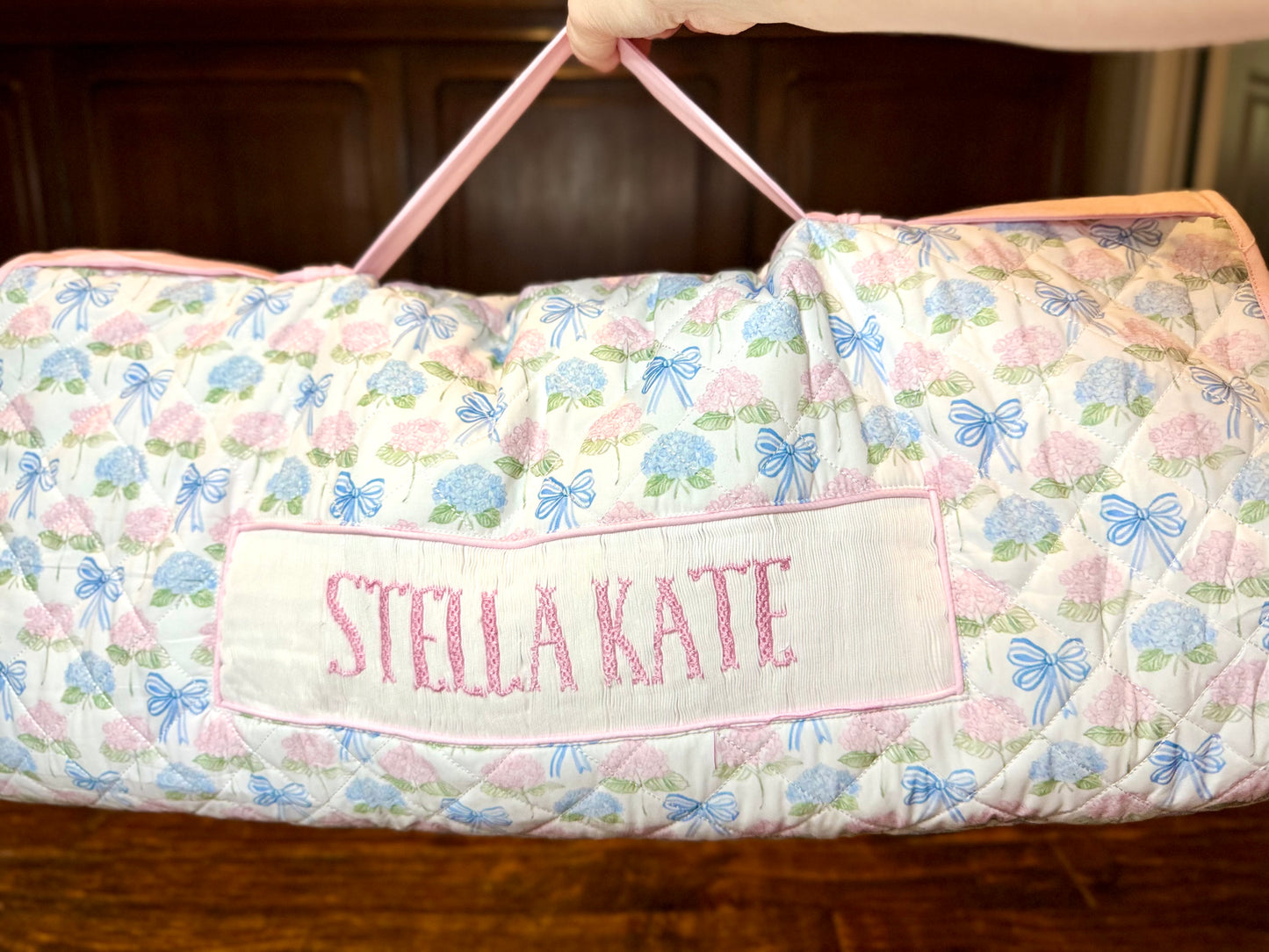 Hydrangeas & Bows Luggage