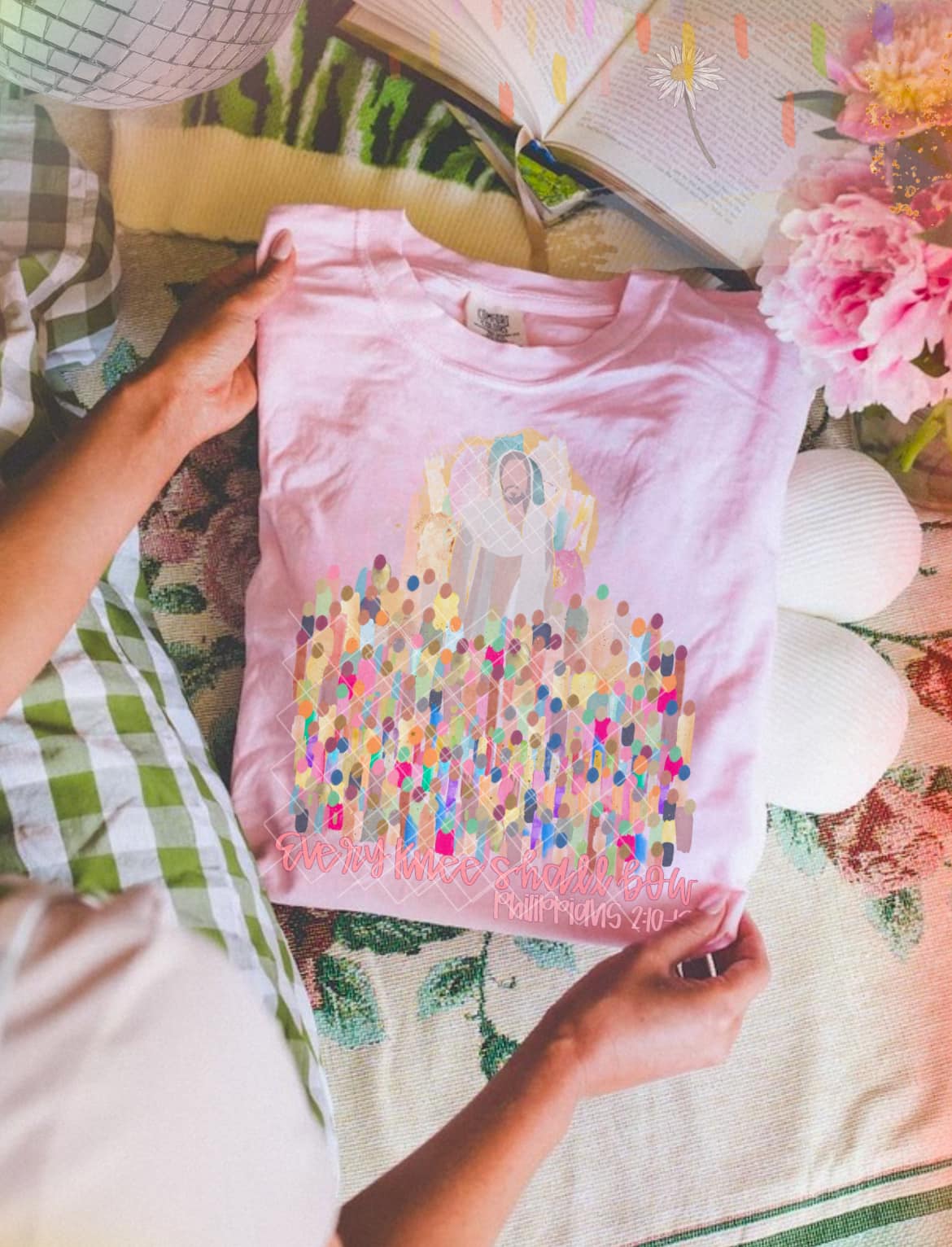 Every knee shall bow colorful - Multiple Styles