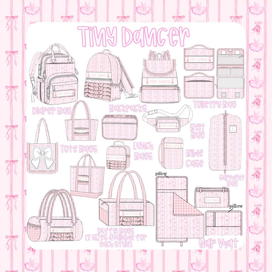 🩰 Tiny Dancer Luggage 🩰