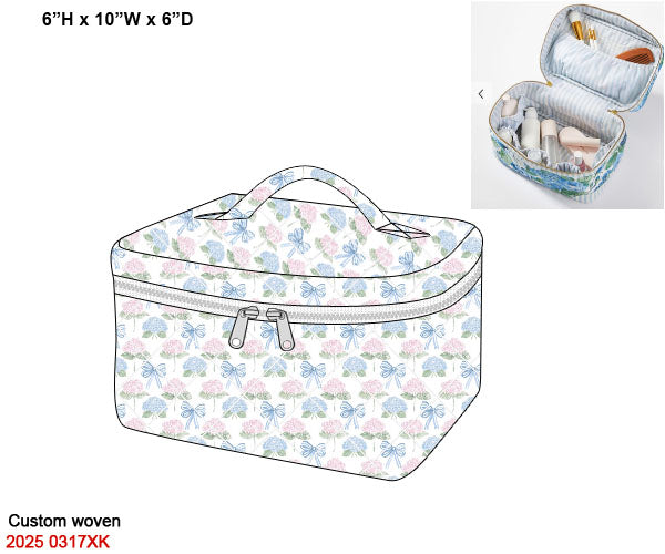 Hydrangeas & Bows Luggage