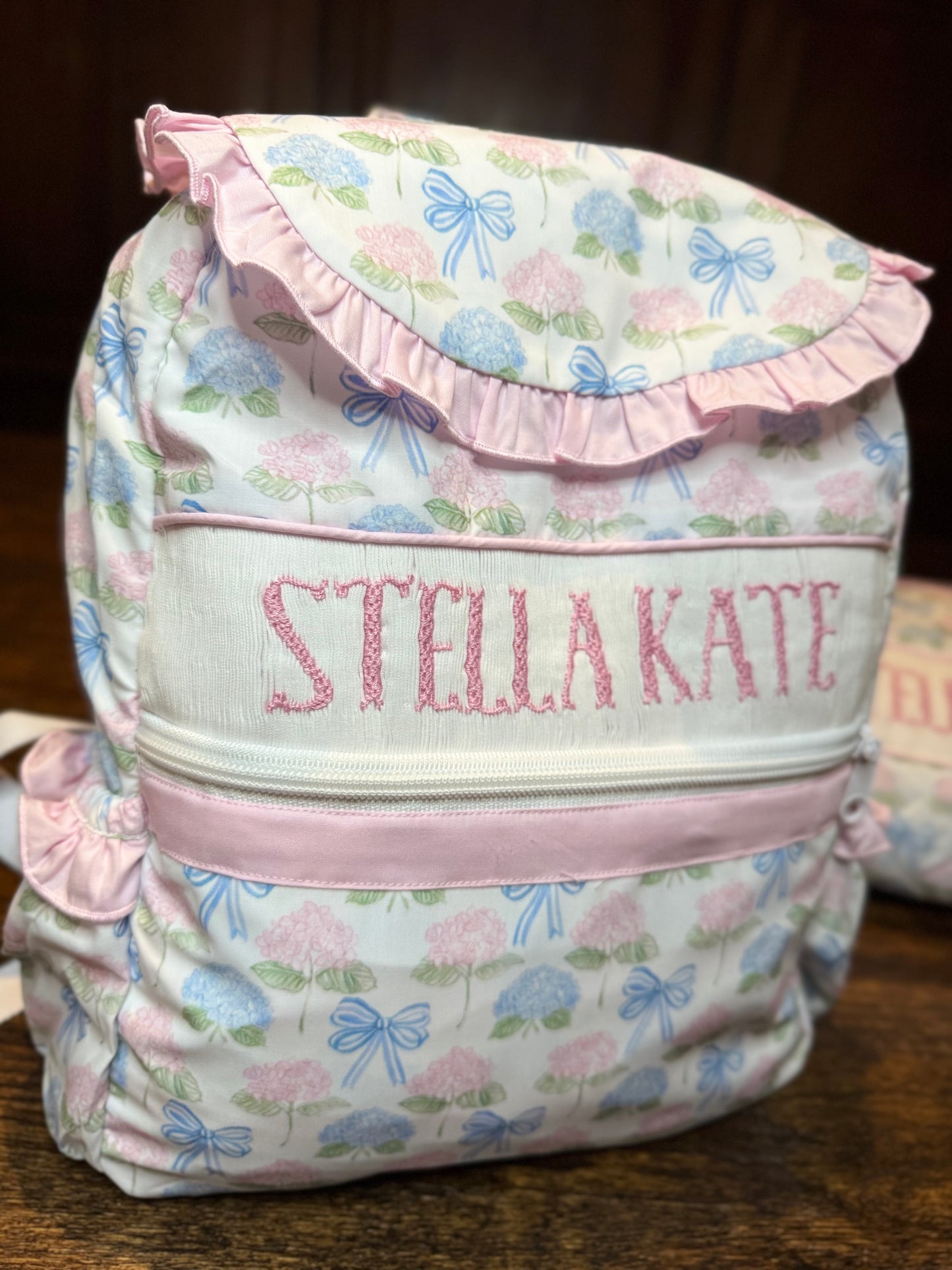 Hydrangeas & Bows Luggage