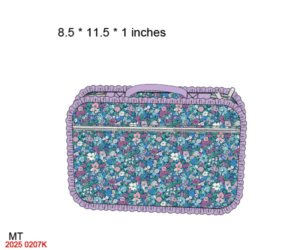 Blue Liberty Floral Luggage