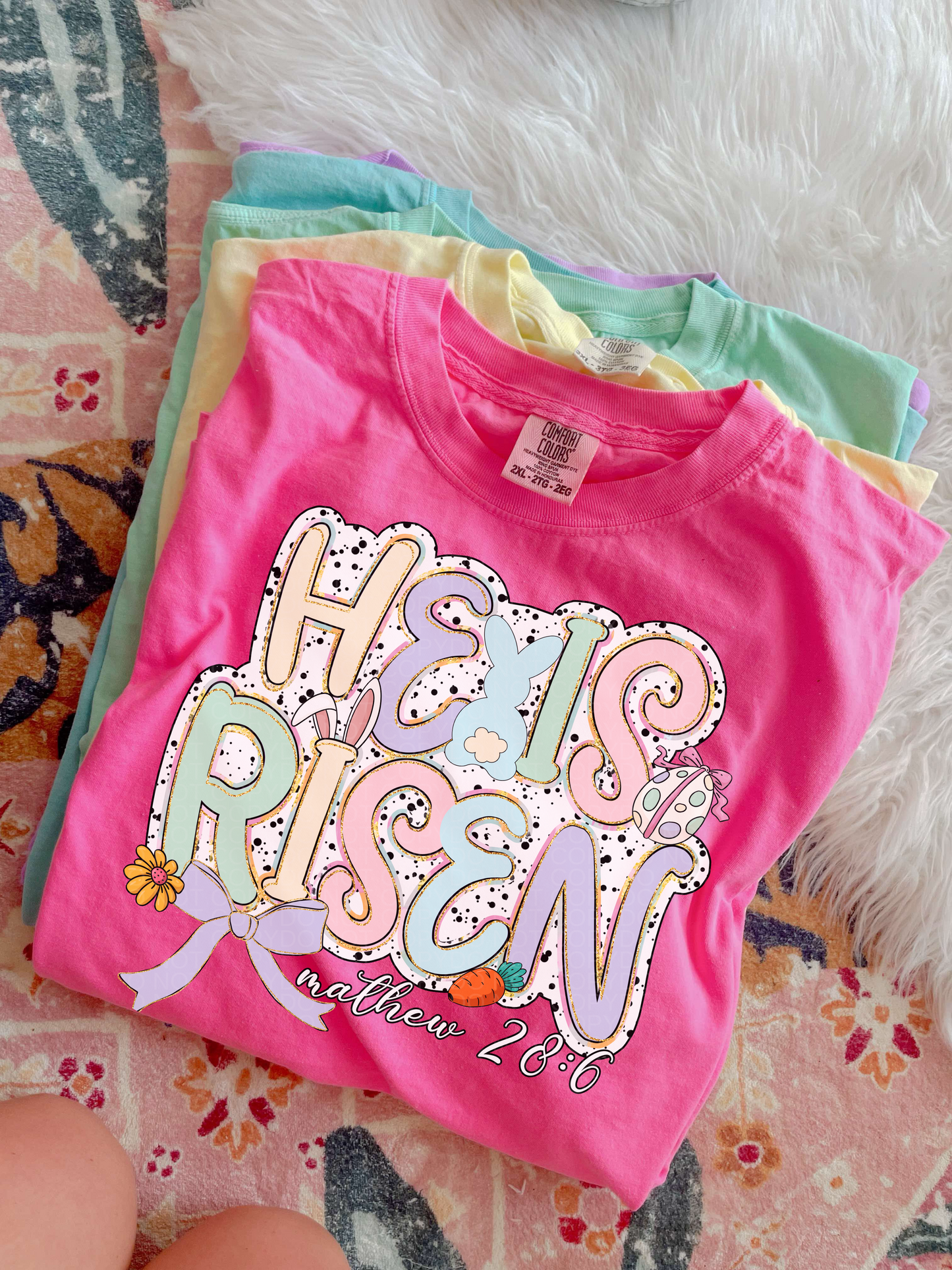 He is Risen Dotted- Multiple Styles