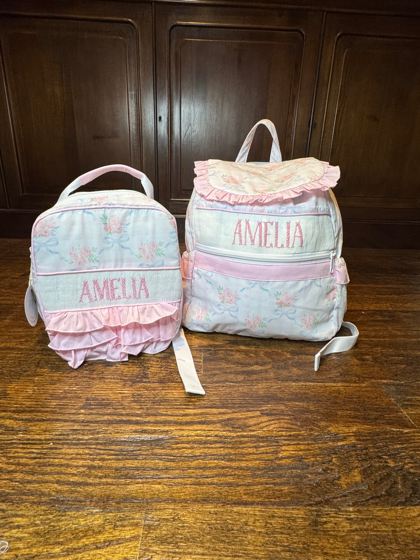 Rosebud Trellis Luggage