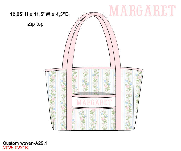 Stripes + Vines Luggage