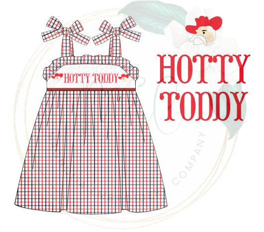 Hotty Toddy Smocked Pre-Order