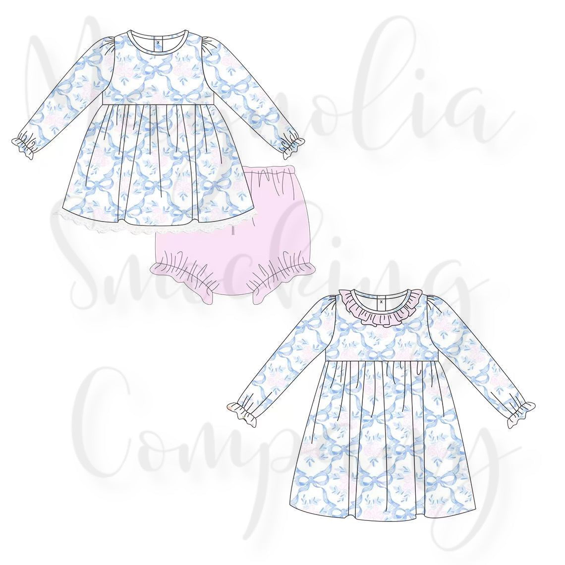 Floral + Bows Collection