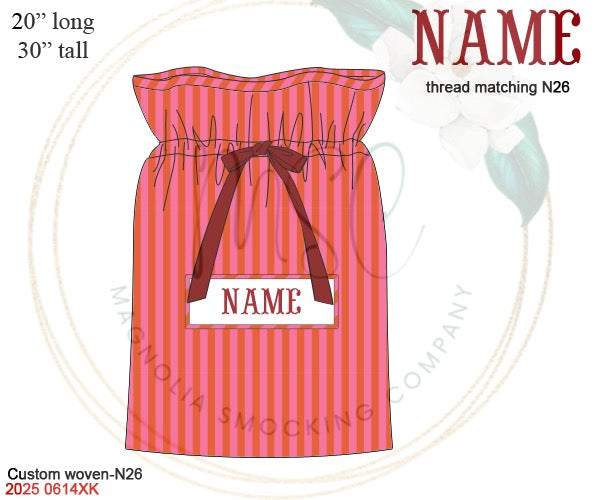 Peppermint Pink Stripes