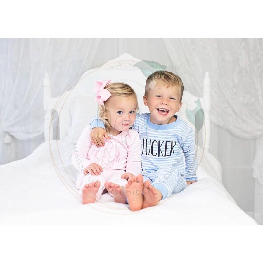 Custom Striped PJs
