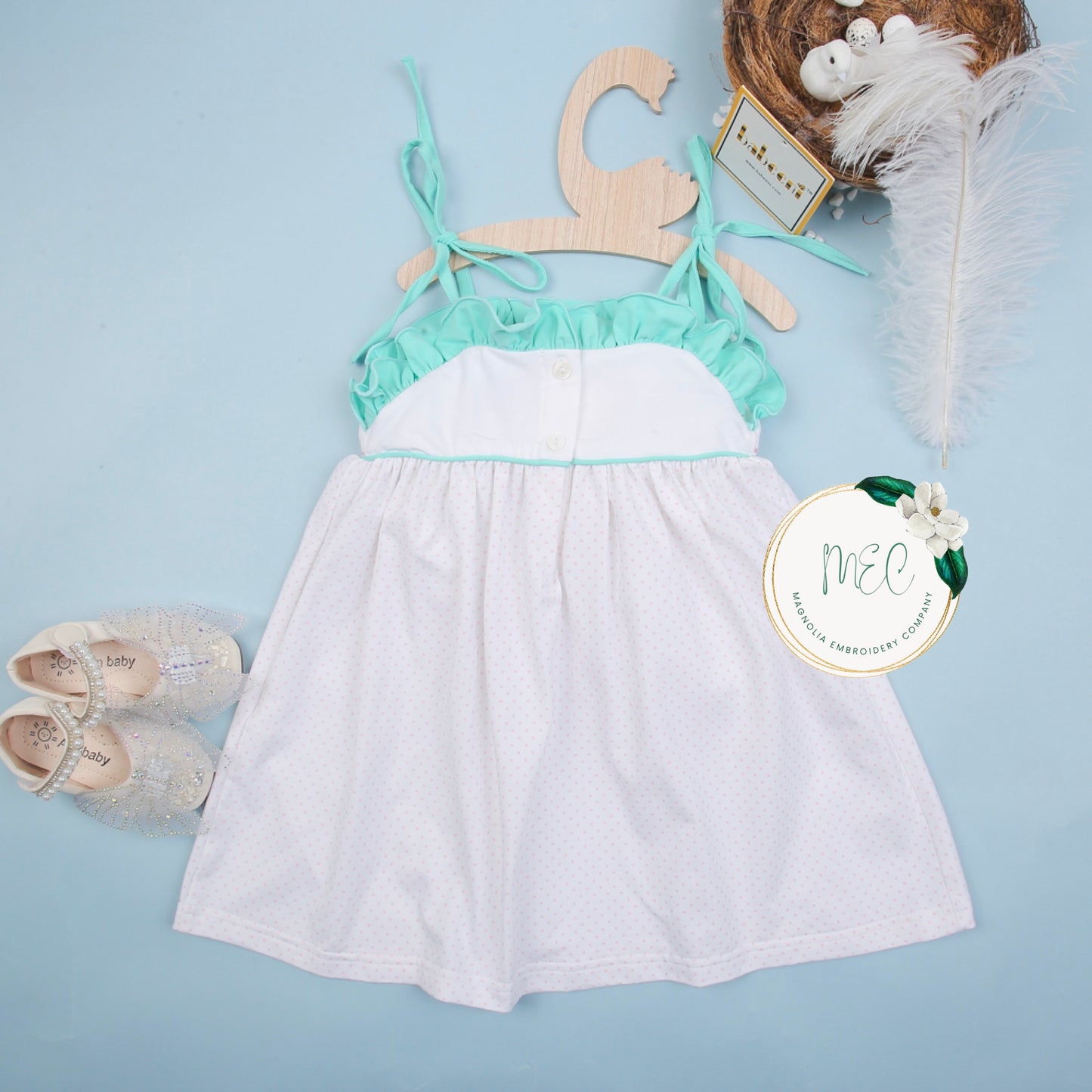 I ❤️ Dad Smocked Dress