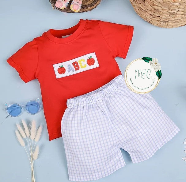 Smocked shops Boys Set