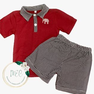 Custom Alabama Short Set