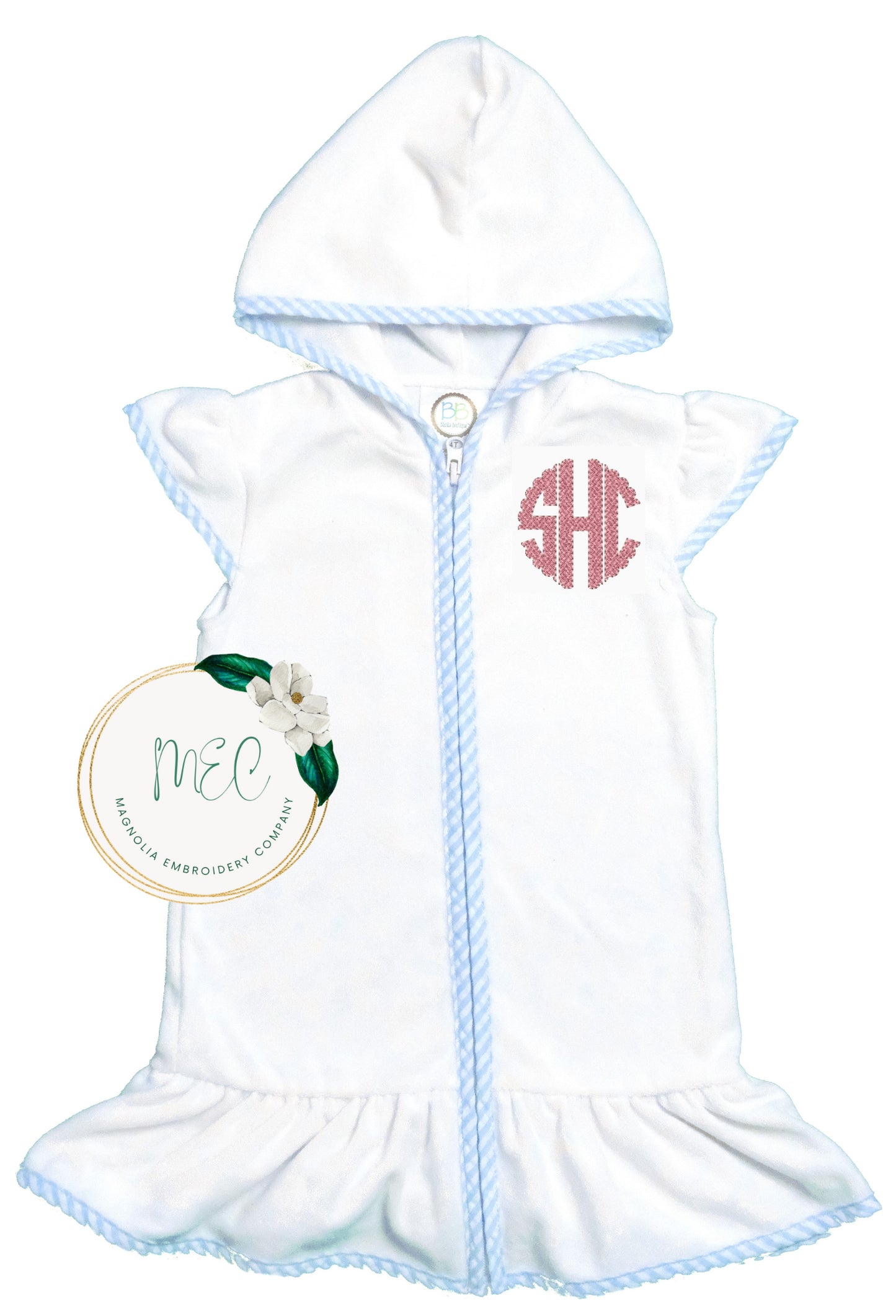 Girl's Terry Cloth Swim Cover-up