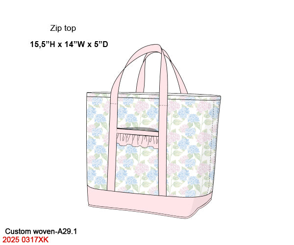 Hydrangeas Luggage