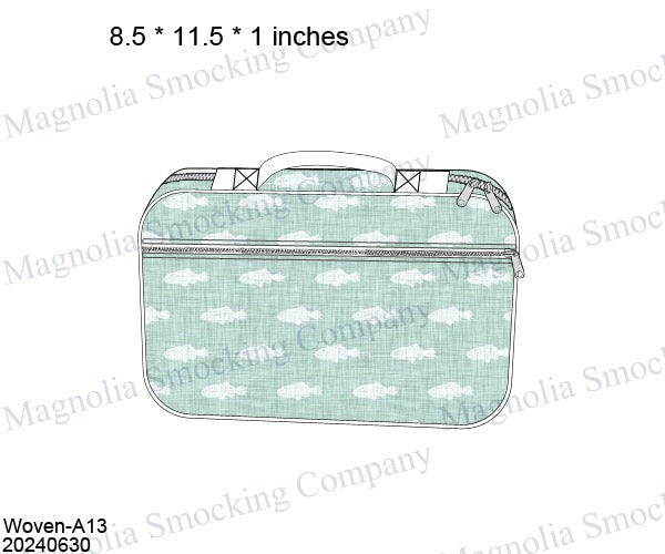 Boys Custom Smocked Luggage Pre-Order