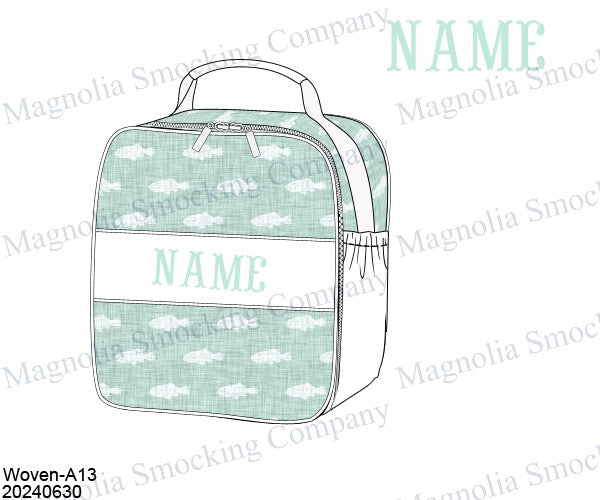 Boys Custom Smocked Luggage Pre-Order