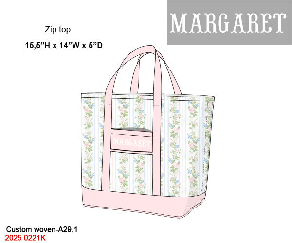 Stripes + Vines Luggage