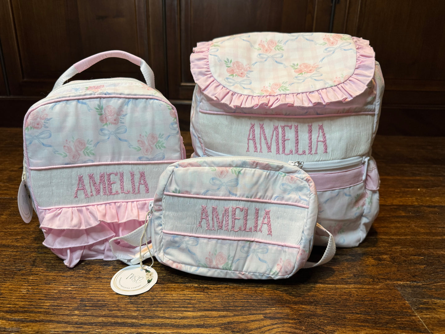 Rosebud Trellis Luggage