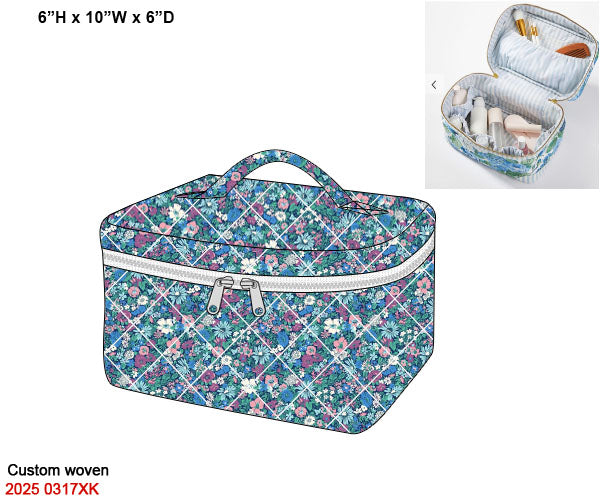 Blue Liberty Floral Luggage
