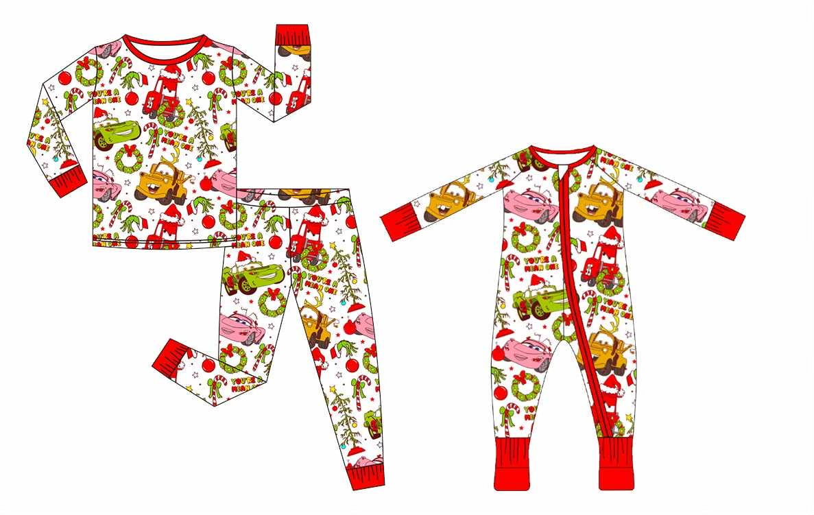 Christmas Cars Bamboo PJs