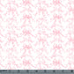 Pink Flowers + Bows Toile Luggage