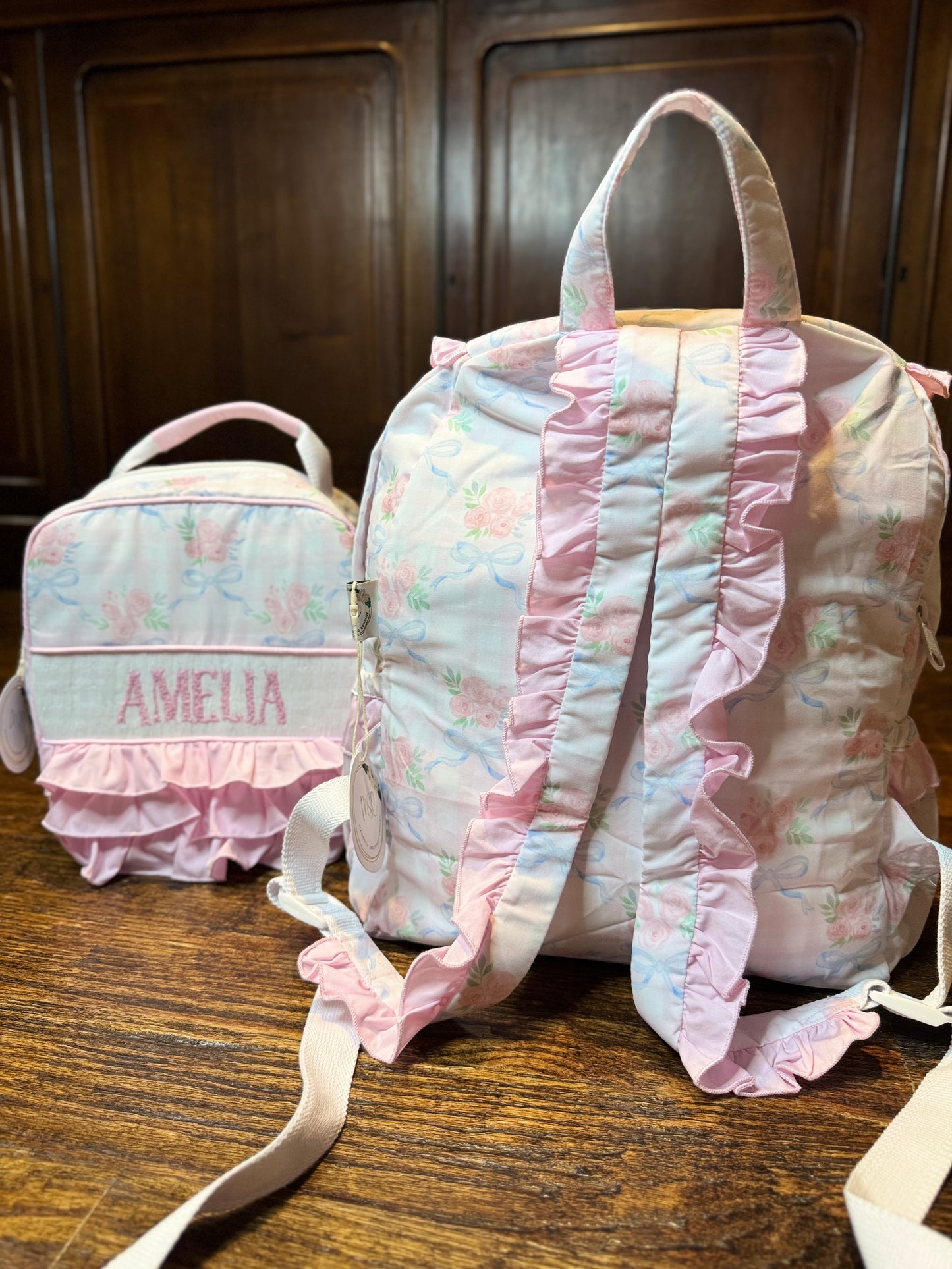 Rosebud Trellis Luggage