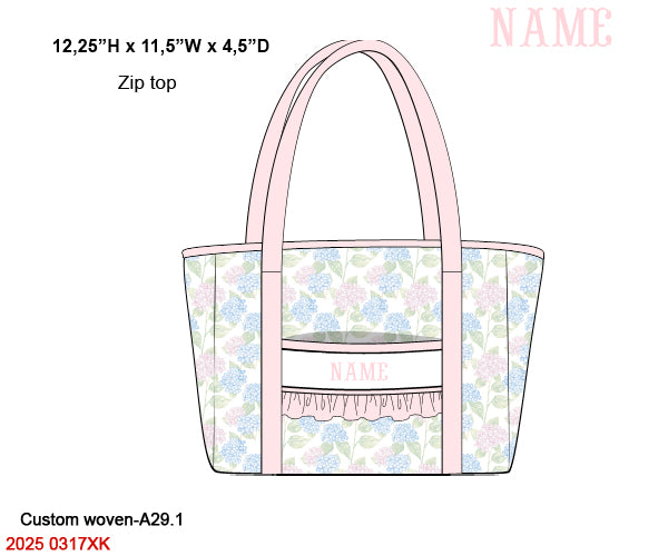 Hydrangeas Luggage