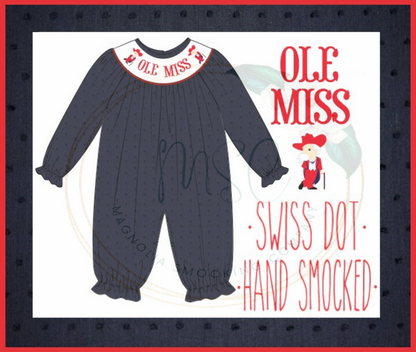 Ole Miss Rebels Winter Smocks