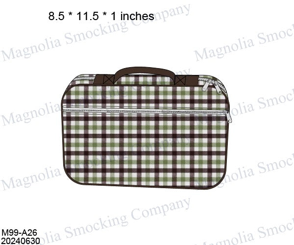 Boys Custom Smocked Luggage Pre-Order