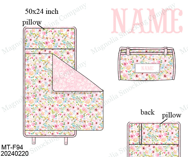 Girls Custom Smocked Luggage Pre-Order