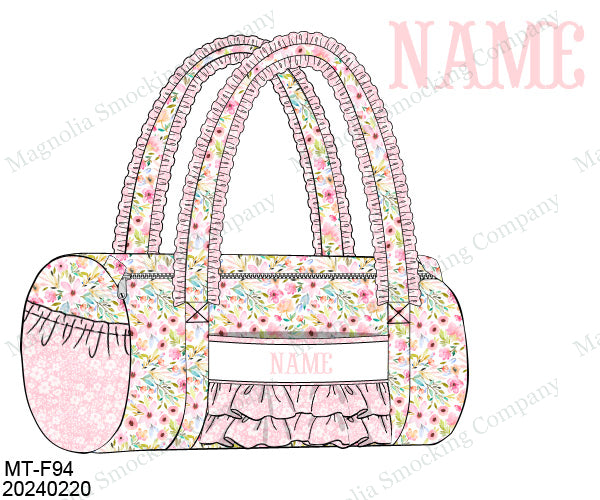 Girls Custom Smocked Luggage Pre-Order