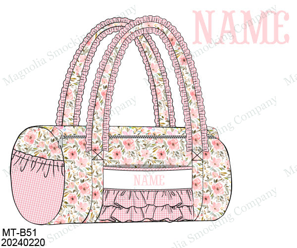 Girls Custom Smocked Luggage Pre-Order