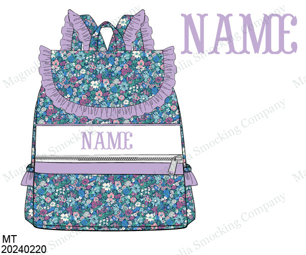 Girls Custom Smocked Luggage Pre-Order