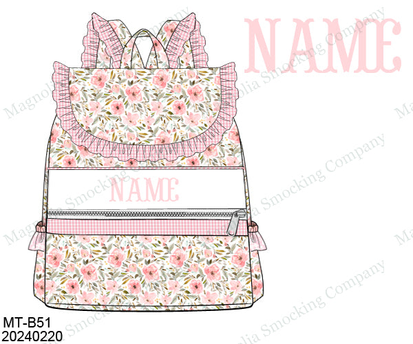 Girls Custom Smocked Luggage Pre-Order