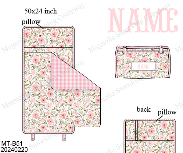 Girls Custom Smocked Luggage Pre-Order