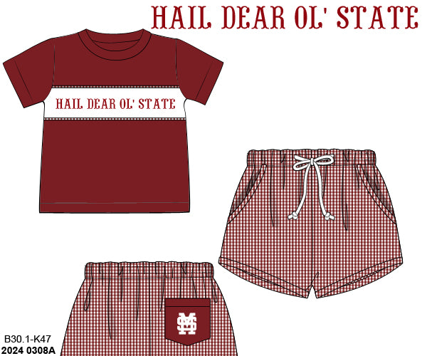 Hail Dear Ol’ State Smocks