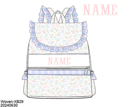 Flowers, Bows & Rainbows Luggage