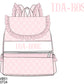 Girls Custom Smocked Luggage Pre-Order