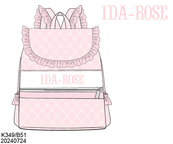 Girls Custom Smocked Luggage Pre-Order