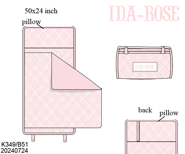 Girls Custom Smocked Luggage Pre-Order