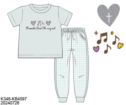 PO17 - Praise the Lord Boy Jogger Set (ETA April)