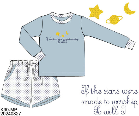 PO17 - So Will I Boy Short Set (ETA April)