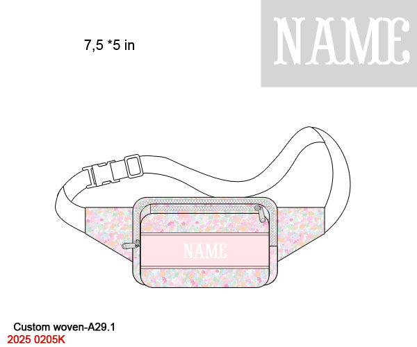 Brushed Watercolor Luggage