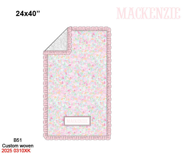 Brushed Watercolor Luggage