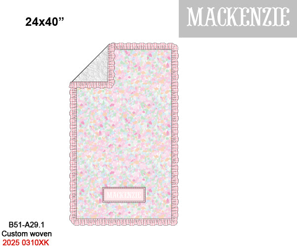 Brushed Watercolor Luggage