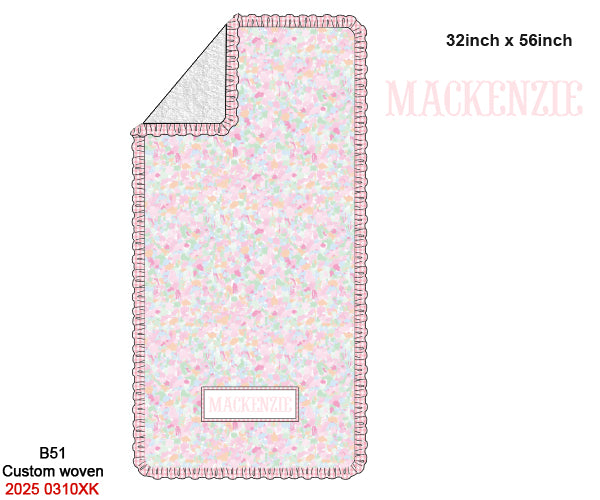 Brushed Watercolor Luggage